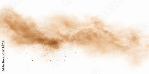 Abstract watercolor and grunge background featuring blue sky clouds and white smoke textures with vintage paper brush strokes and light steam patterns