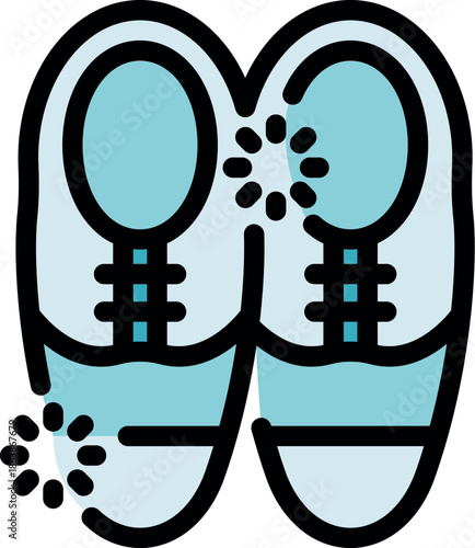 Ultraviolet shoe sanitizer eliminating bacteria and viruses, ensuring hygiene and disinfection