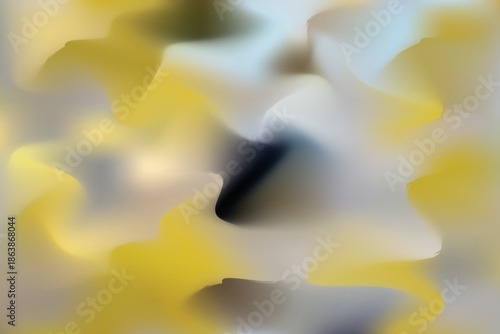 Warm abstract background with soft flowing shapes in yellow, cream, gray, and subtle blue tones, creating a modern, elegant, and soothing visual composition.