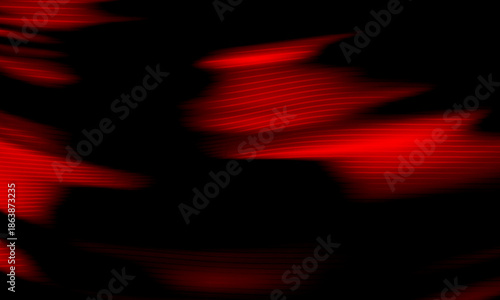 red light trails carve through deep black space, creating a moody, futuristic vibe ideal for art, tech, and nightlife themes.