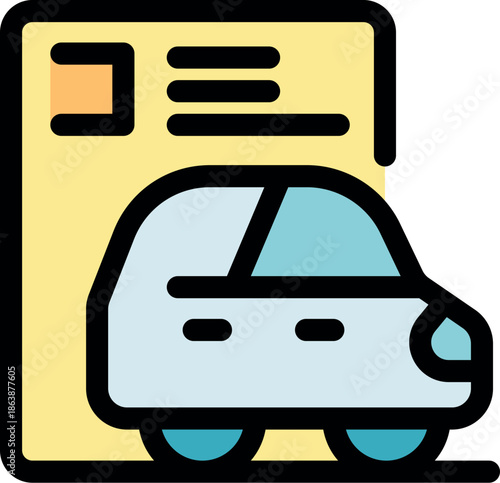 Car sharing app displaying available vehicles, booking details, and reservation information for convenient urban transportation