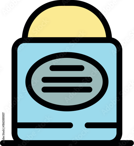 Open stick deodorant ensuring comfortable and effective underarm protection throughout the day