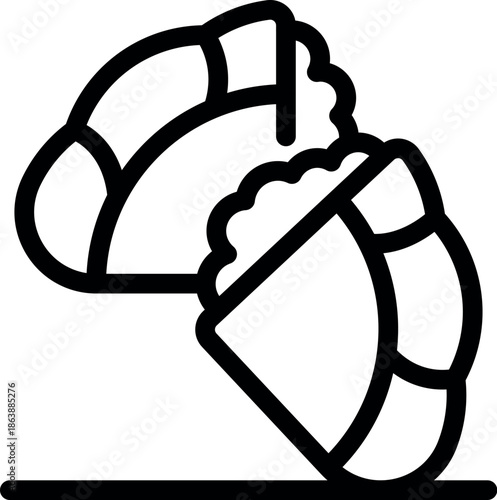 Coxinha is a popular brazilian street food made with dough and chicken, perfect for a quick and tasty meal