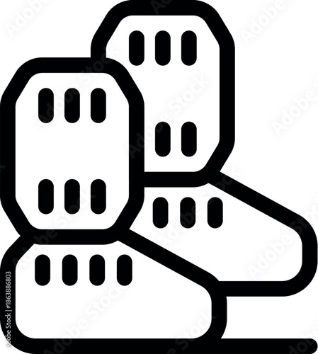 Ice skates providing protection and support for graceful movements on the ice rink, ensuring a smooth and enjoyable skating experience