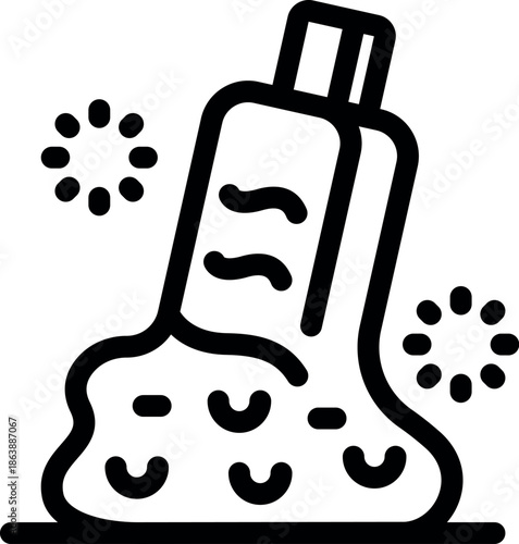 Nanotechnology solution cleansing surface with microscopic robots eliminating pathogens, ensuring hygiene and disinfection