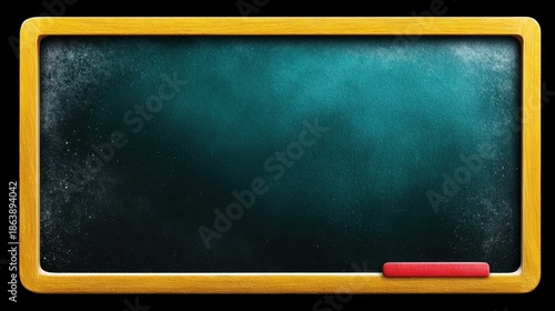 Educational black board icon with chalk marks for learning concept in digital design