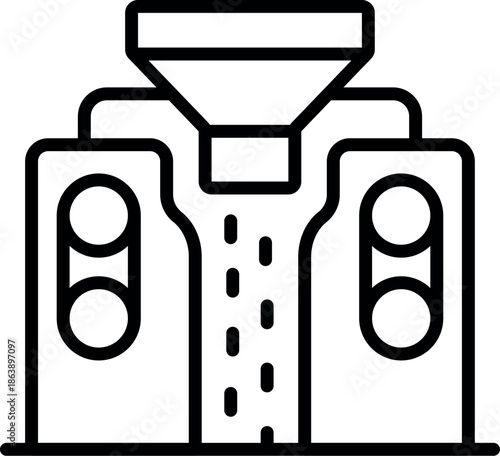 Plastic recycling machine processing waste into reusable granules, promoting sustainability and circular economy