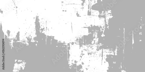 Abstract grunge paint background with a dirty ink splatter texture featuring a vintage floral pattern and a grungy black frame design