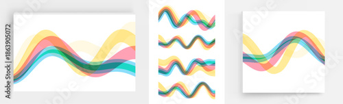 A sound wave or audio signal. An equalizer scale for recording or playback. Vector for brochure, banner, cover, postcard, flyer or presentation.