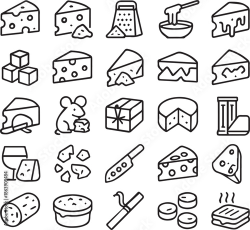 cheese icon pack