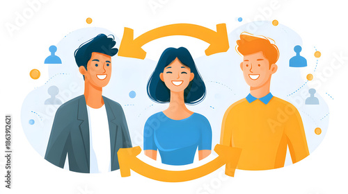 Wallpaper Mural Trust based customer retention strategy visualization Torontodigital.ca