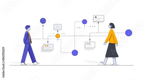 Wallpaper Mural Trust based customer retention strategy visualization Torontodigital.ca