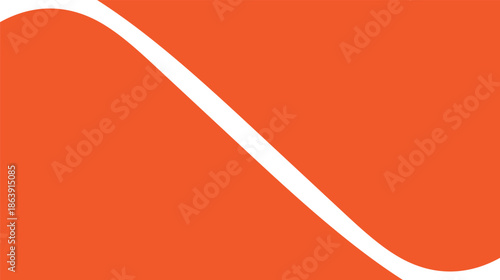 Vibrant Curved Line Abstract Composition