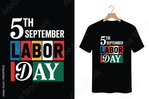 Labor Day t-shirt design 