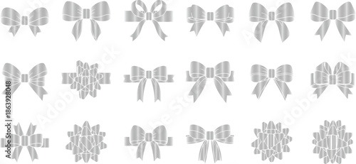 Set of vector silhouettes and icons featuring different kinds of trees and religious symbols designed as decorative patterns for business or personal use AI Generative