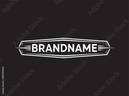 Brandname Logo Design Element.