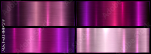 purple metal gradient. background palette with purple texture.Metallic gradient effects for creating texts and bulletin boards, infographics.
