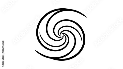 abstract spiral background