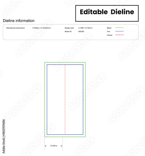 long sachet dieline template box dieline die lines packaging custom dieline  box cardboard box dieline pizza box dieline printable product packaging layout,