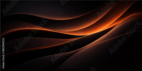 Abstract red wave design featuring flowing light effects and futuristic fractal patterns with purple motion lines on a curved energy backdrop wallpaper