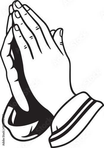 Republic day india celebrations with hands together in prayer