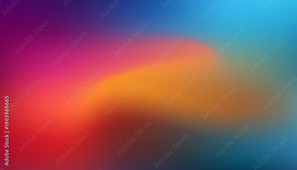 Obraz premium Vibrant colorful gradient background with smooth transitions
