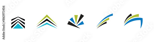 Modern Abstract Hand Holding Logo Collection for Investment, Trust, and Professional Services