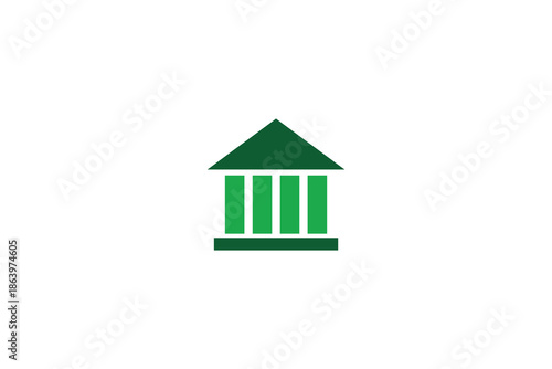 Minimal Bank Logo Design for Financial Institutions, Banking, Investment and Corporate Identity
