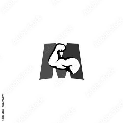 Strong muscular hand shape Le...