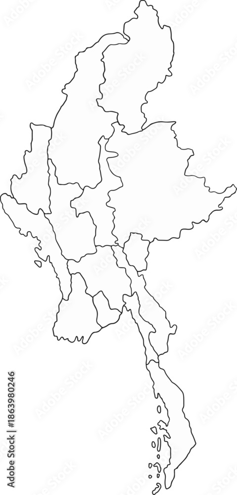 Obraz premium Myanmar