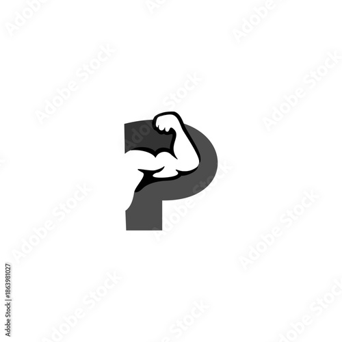 Strong muscular hand shape Le...