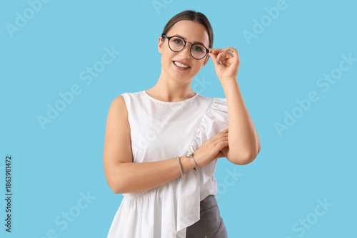 Beautiful businesswoman in ...