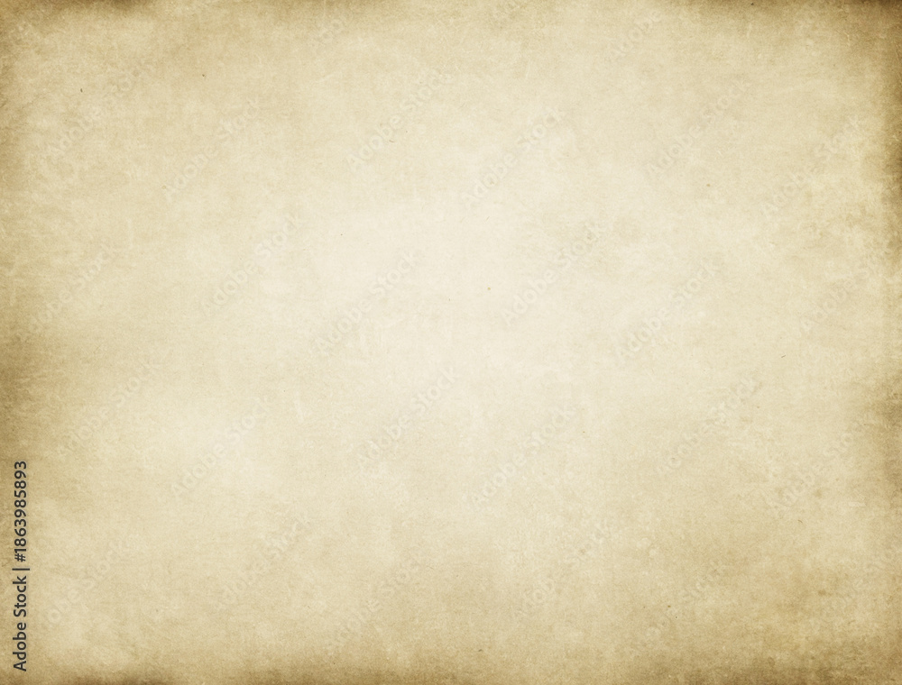 Fototapeta premium Faded condition grunge old paper texture.