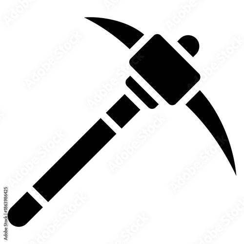 Pickaxe  Icon Element For Design