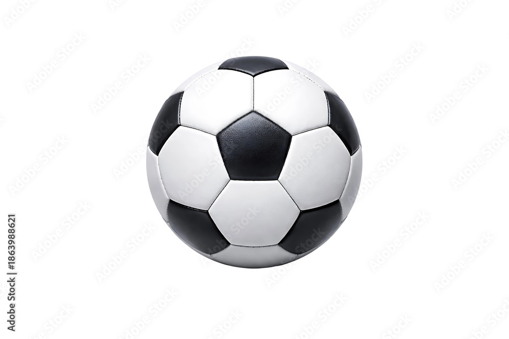 Fototapeta premium Classic Soccer Ball Isolated