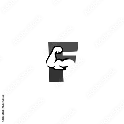 Strong muscular hand shape Le...