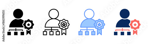 Status Sensitivity icon set multiple style collection