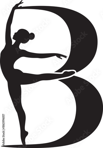 Rhythmic Gymnastics Silhouette