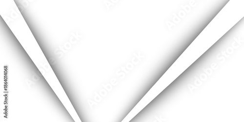 Minimal geometric white light background abstract design. vector EPS10.