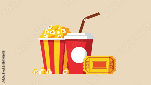 popcorn and cola