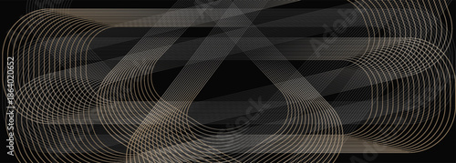 Abstract digital wave of particles. Futuristic point waves. Technology background vector. Vector