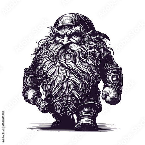 bearded dwarf
