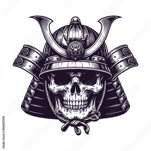 skull of a samurai