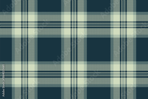 Repetitive tartan pattern seamless, close up plaid vector background. Male textile fabric texture check in dark and light colors.