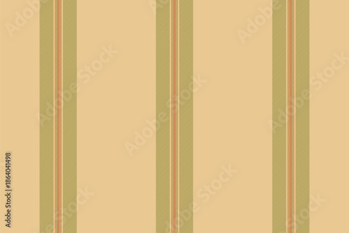 Layout background seamless vertical, cloth fabric texture pattern. Dorkshop vector stripe lines textile in amber and yellow colors.