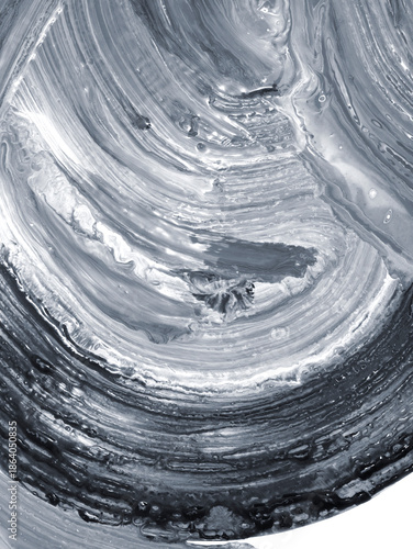 Gray brush stroke creative abstract hand painted background, original acrylic painting.