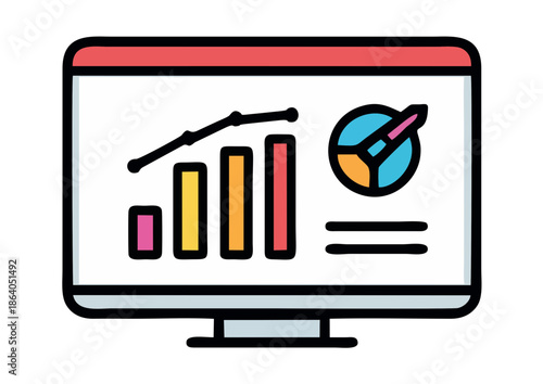 Abstract business concept illustration, growth and strategy theme, modern professional design, no real events