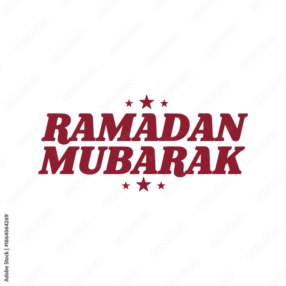 Fototapeta premium Ramadan Mubarak Celebration Vector Design for Festive Events