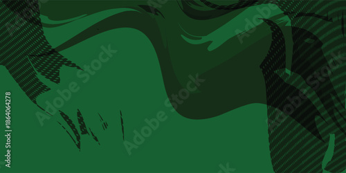 Abstract Rough green Grunge Wave Texture Design Background with Dots, Halftone green Color Pattern, Grunge Texture Gradient.