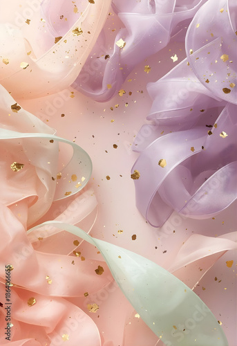 Pastel satin background